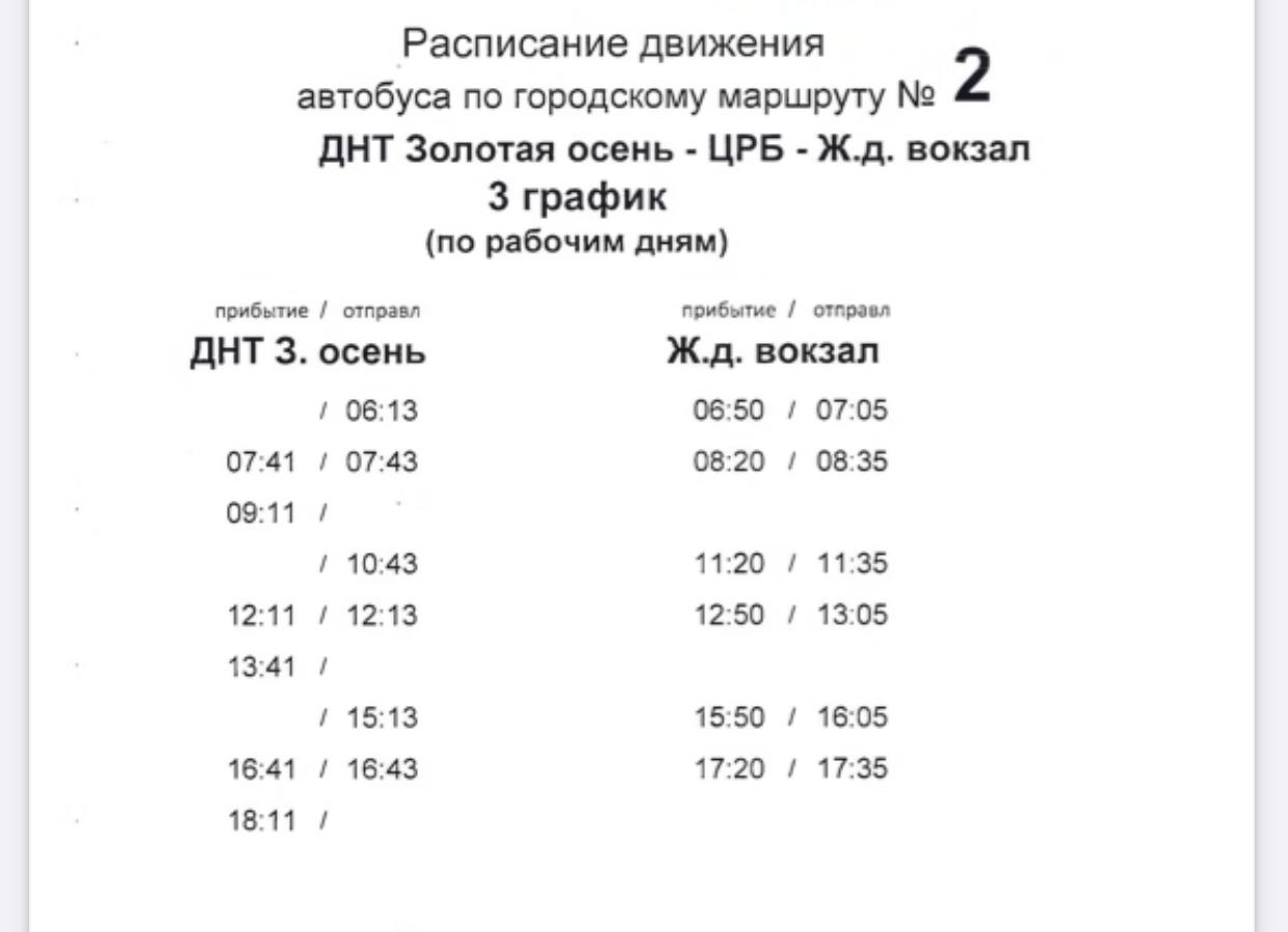 Расписание автобусов бугуруслан